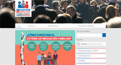 Desktop Screenshot of mediacionchile.cl